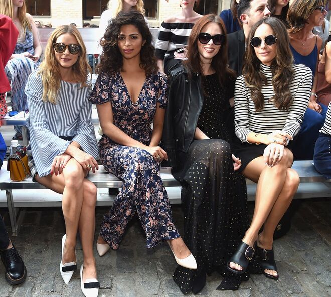Olivia Palermo, Camila Alves, Coco Rocha e Louise Roe