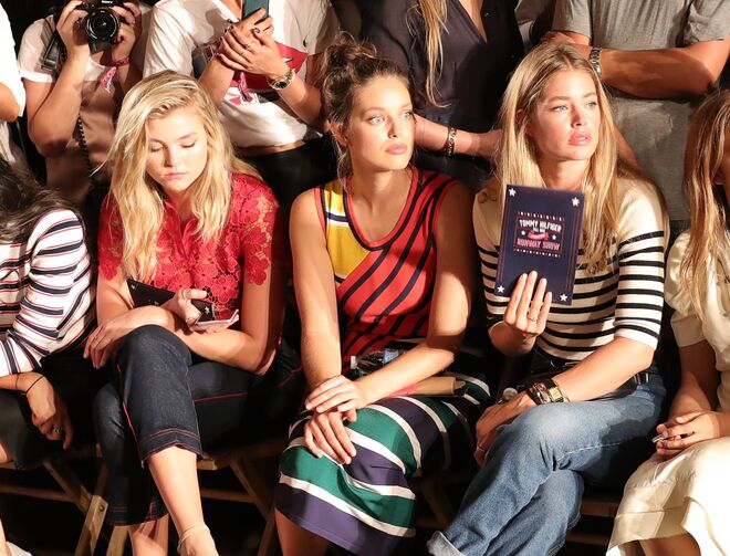 Rachel Hilbert, Emily DiDonato e Doutzen Kroes