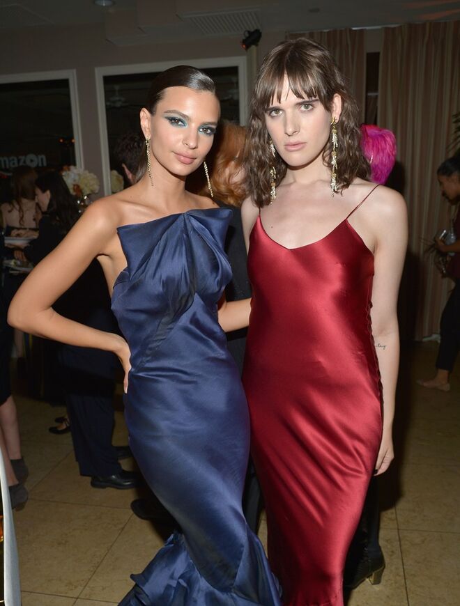 Emily Ratajkowski e Hari Nef