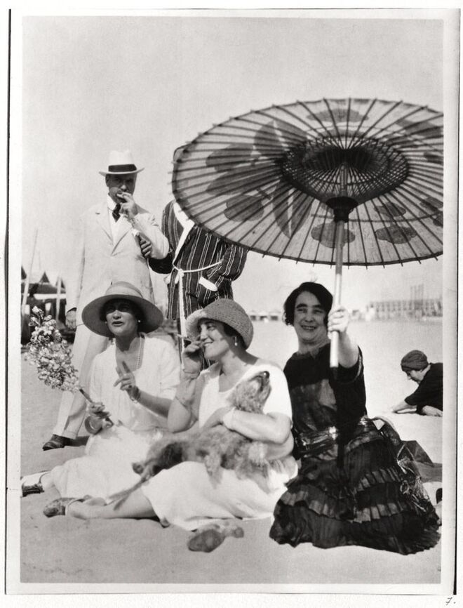 Gabrielle Chanel na praia