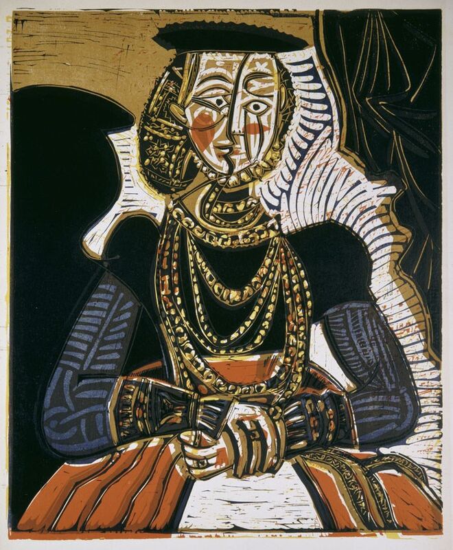 PABLO PICASSO- Portrait of a young lady