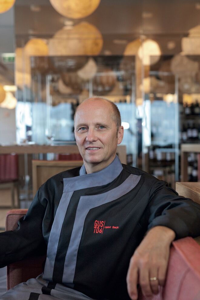 Chef Heinz Beck do Restaurante Gusto