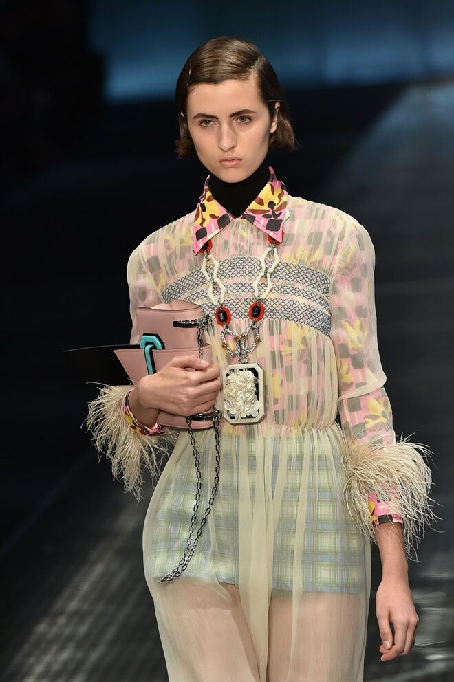 Prada para verão 2017 | Semana da Moda de Milão