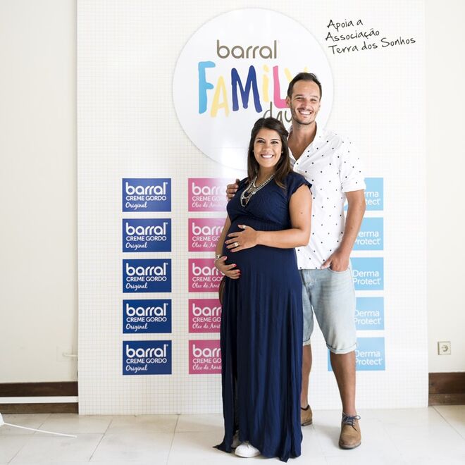 Lara Afonso e Paulo Fernandes esperam a filha Vitória