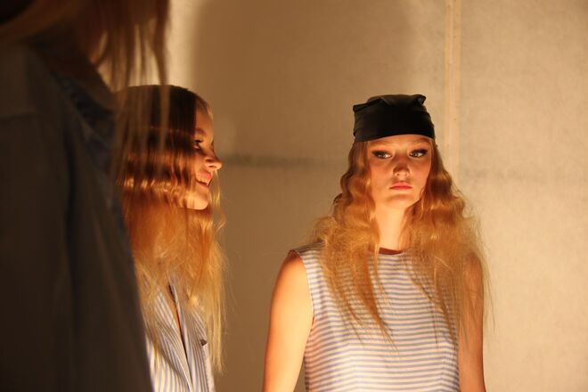 O backstage na ModaLisboa 