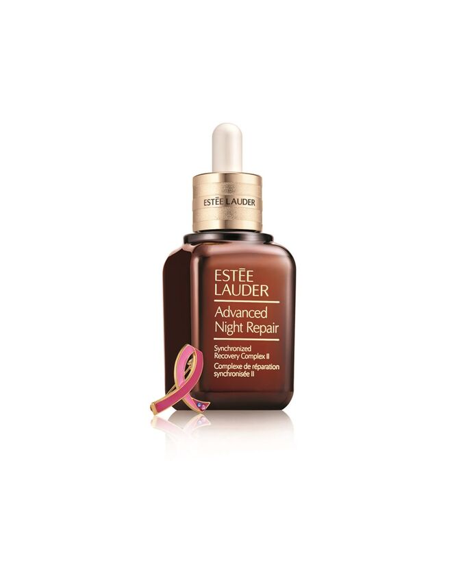 Estée Lauder & La Mer | Conjunto Advanced Night Repair Synchronized Recovery Complex II com o Pin Pink Ribbon, €112,50