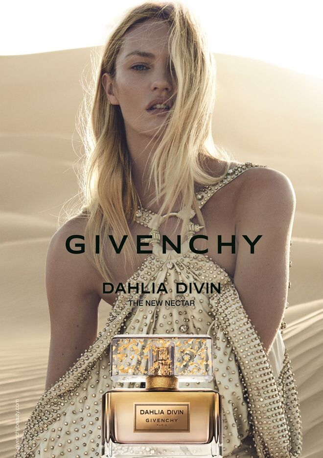 Candice Swanepoel para Givenchy: Dahlia Divin