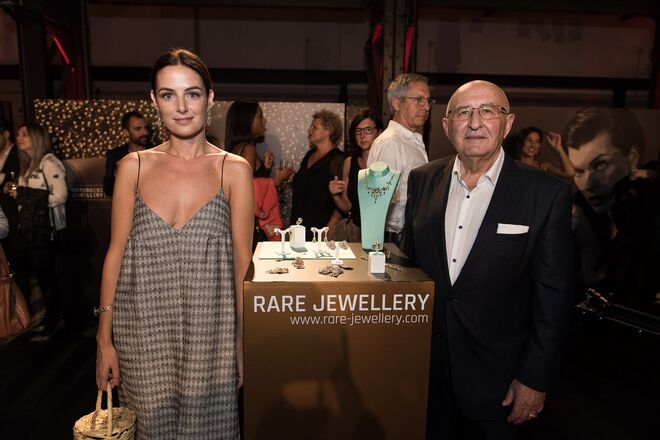 Helena Coelho e representante Rare Jewellery