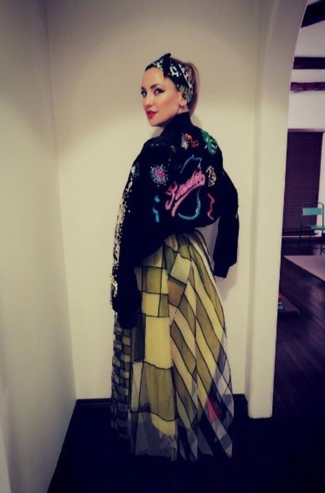 Kate Hudson | Colegial vintage