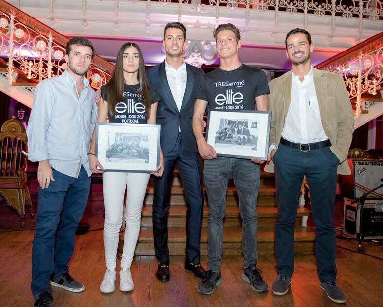 Gala Final do EML: Miguel Gonçalves, Carina, Rúben Rua, Stefano e Luís Gomes