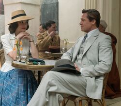 "Aliados", com Brad Pitt 