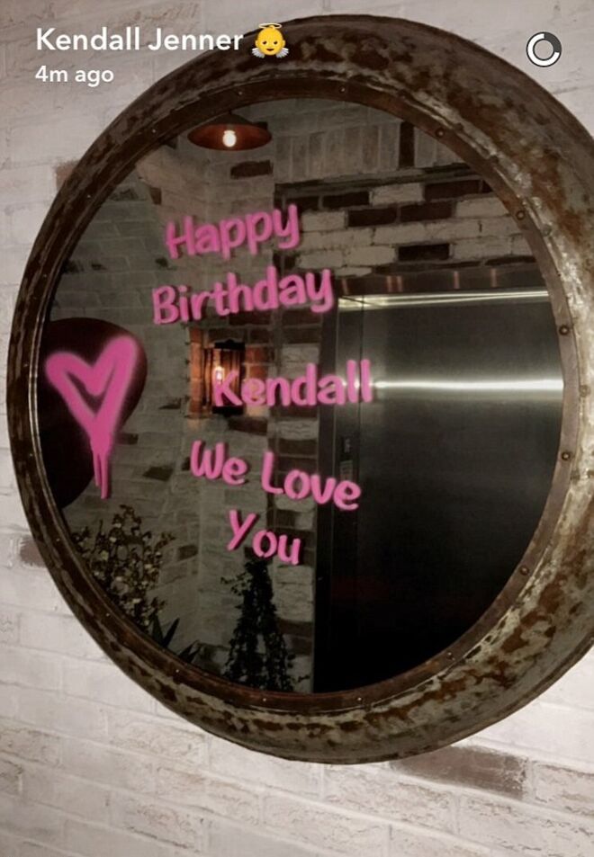 Snapchat Kendall Jenner