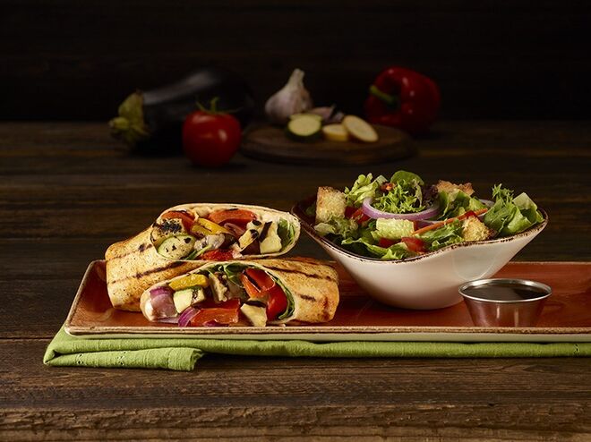 HRC Vegetarian LTO Ratatouille Wrap