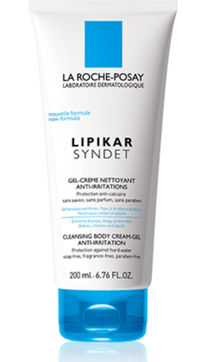 GEL-CREME DE LIMPEZA ANTI-IRRITAÇÕES, Lipikar Syndet, La Roche Posay
