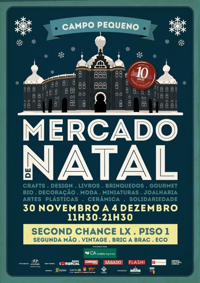 1. Mercado de Natal Campo Pequeno | De 30 de Novembro a 4 de Dezembro de 2016