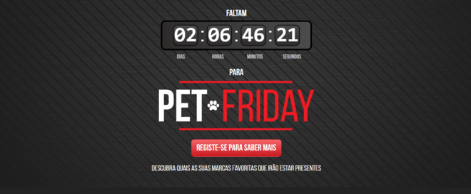 PET FRIDAY | A PET FRIDAY da Purina é uma plataforma na qual os donos dos animais vão poder usufruir de descontos exclusivos até 50% (com códigos) em artigos para o seu amigo de quatro patas