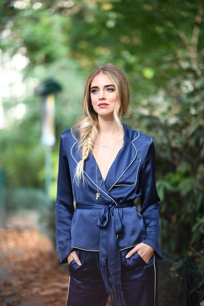 As tranças de Chiara Ferragni