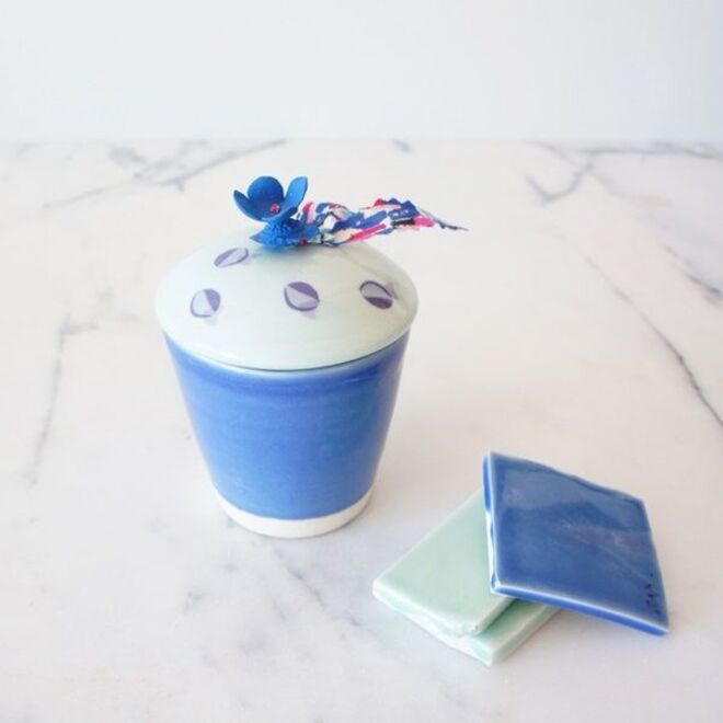 Açucareiro de cerâmica Anna Westerlund, €36 na This & That