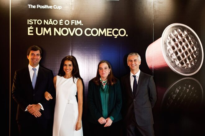 Luis Veiga Martins, Catarina Furtado, Isabel Jonet e Stefano Goglio