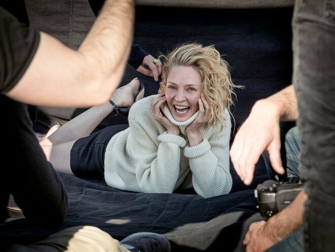 Uma Thurman | Bastidores