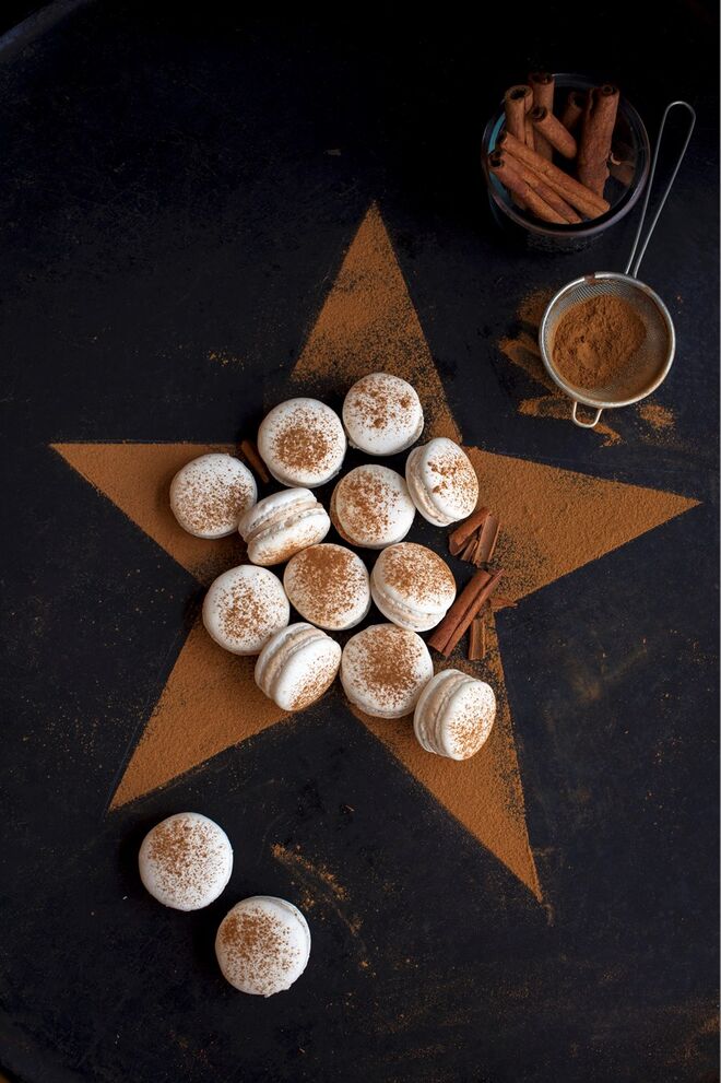 Macarons de canela 