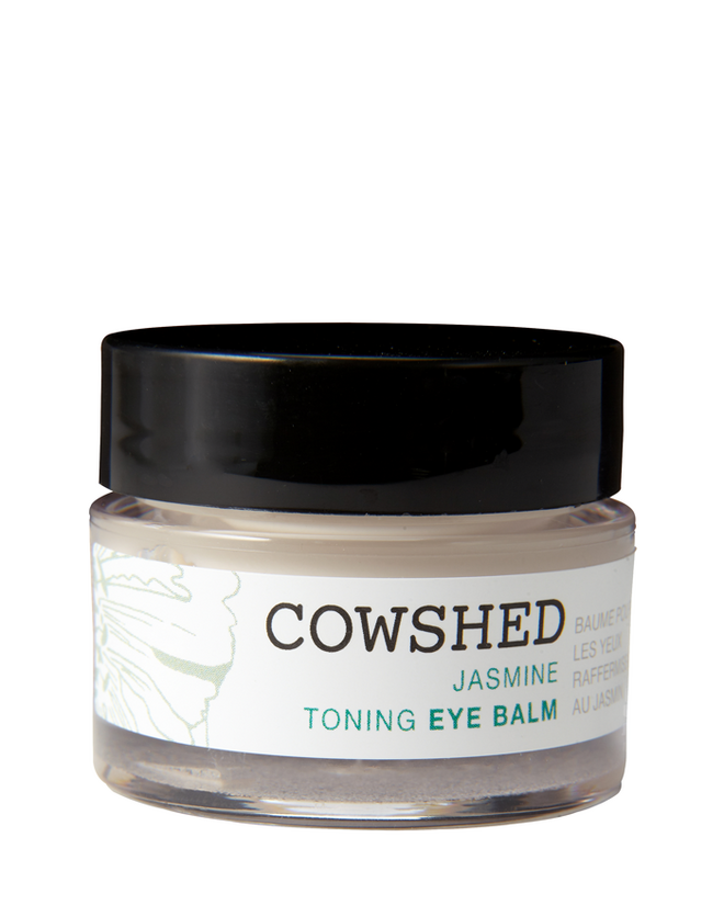 Jasmine Toning Eye Balm, €34, Cowshed | Um tonificante sem sulfatos nem parabenos para tonificar os contornos do rosto.