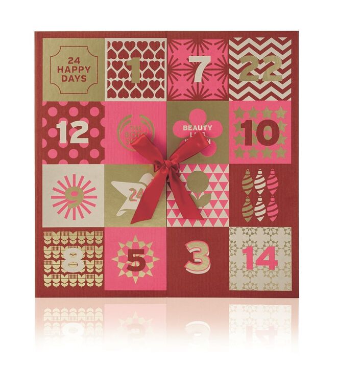 2. Calendário do Advento com produtos de beleza | €110, The Body Shop 