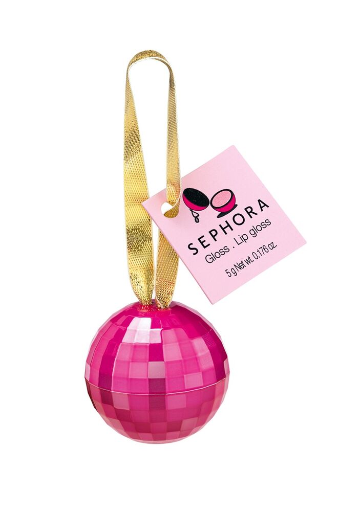 18. Ofereça cosmética ao seu amigo secreto | Gloss numa bola de cristal €2,95, Shepora