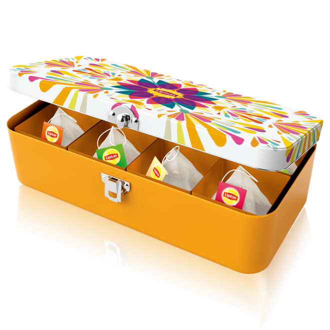 Caixa com sortido de 40 tipos de chás, 13,90€, Lipton 