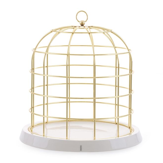 Decoração em metal com base em porcelana, 176€, Seletti