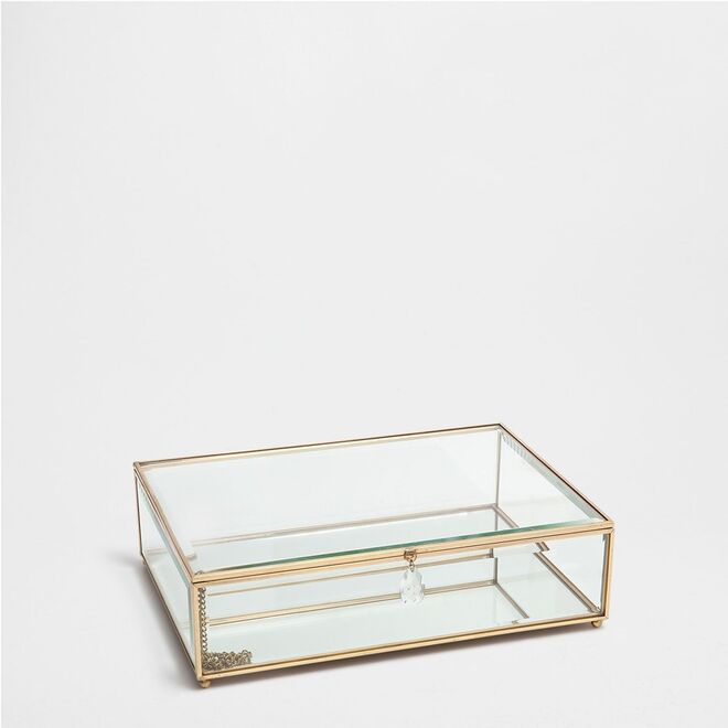 Caixa de vidro transparente, 39,99€