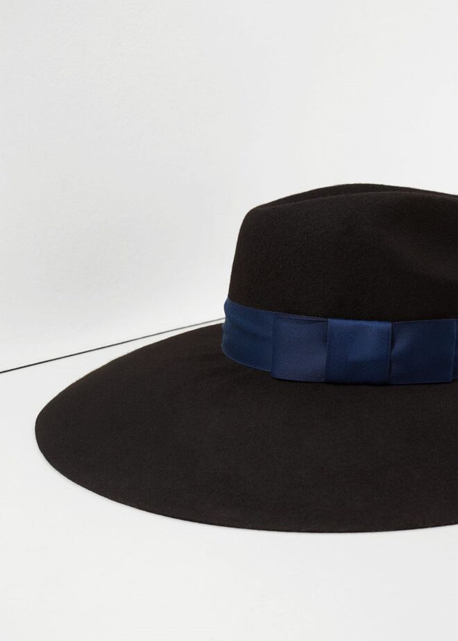 TOQUE FINAL | Chapéu Fédora lã, 25,99€, Mango