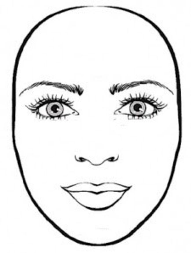 Formato de Rosto Oval