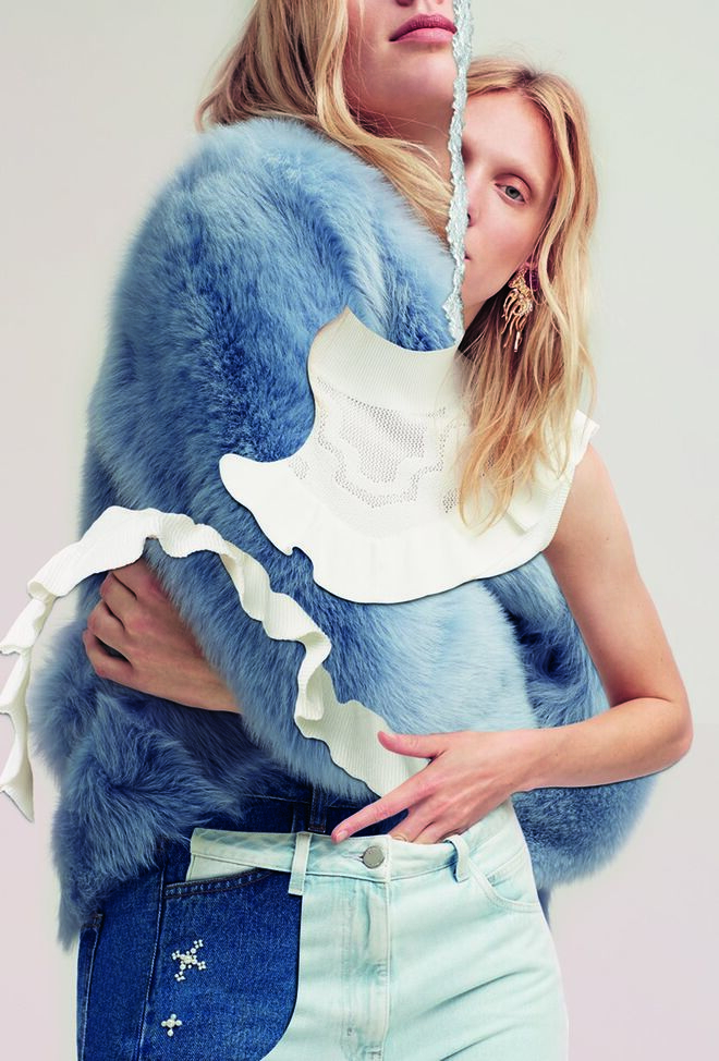 Frescura, liberdade e transparência. Tons misturados também são sinónimo de elegância