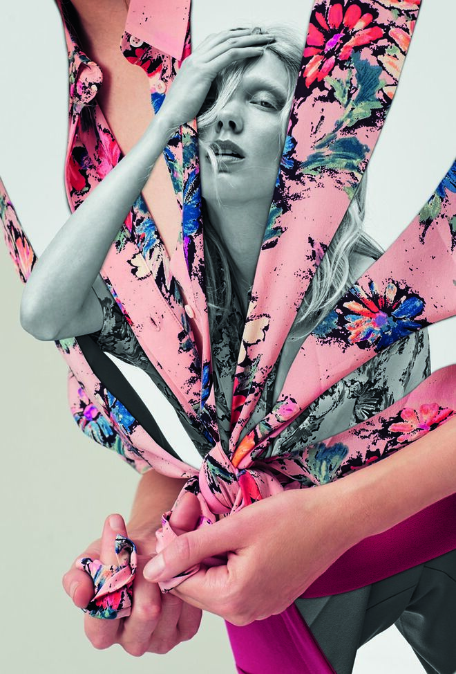 A primavera é a natureza no seu esplendor. Os estampados vestem-se de seda com desenhos florais