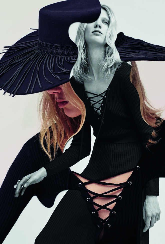 Preto e dourado, cores que carregam os looks de feminilidade e personalidade forte