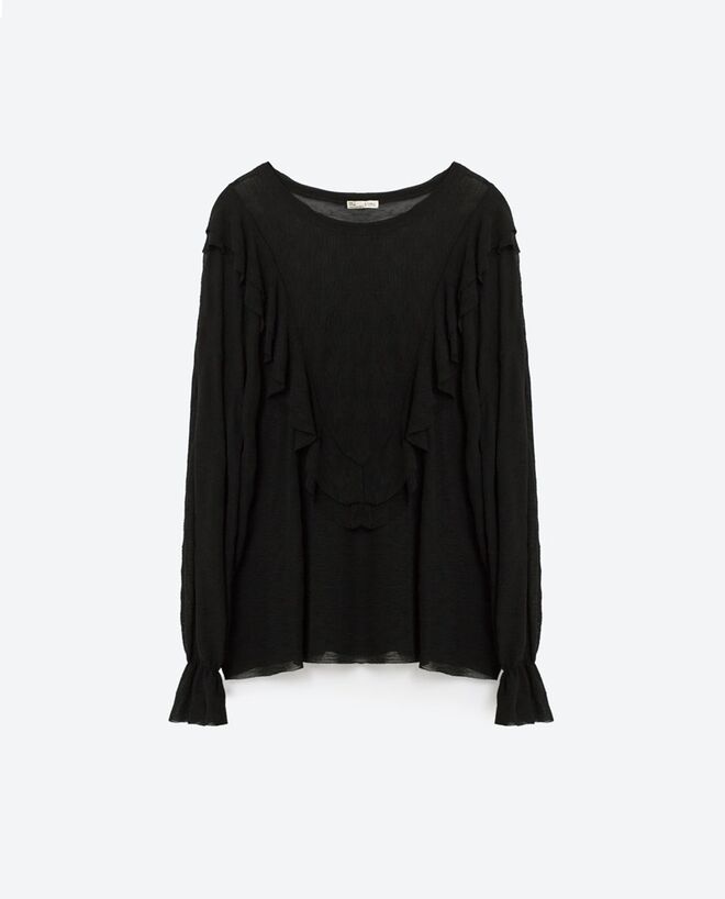 1. Camisas com mangas over sized | Zara, 19.95€