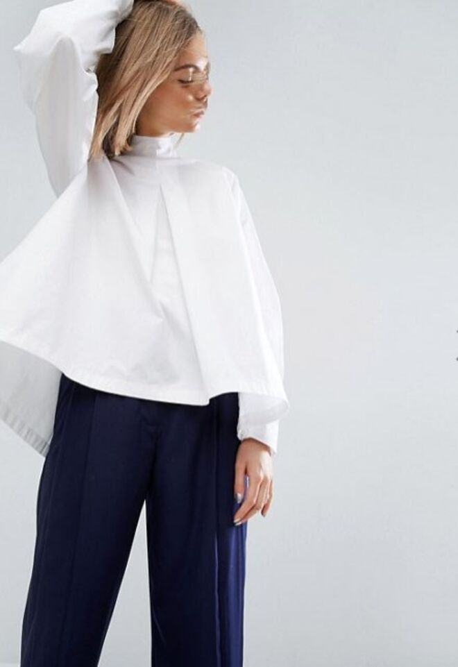 1. Camisas com mangas over sized | Asos, 48.00€