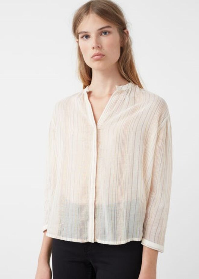 12. Peças transparentes | Mango, 9.99€