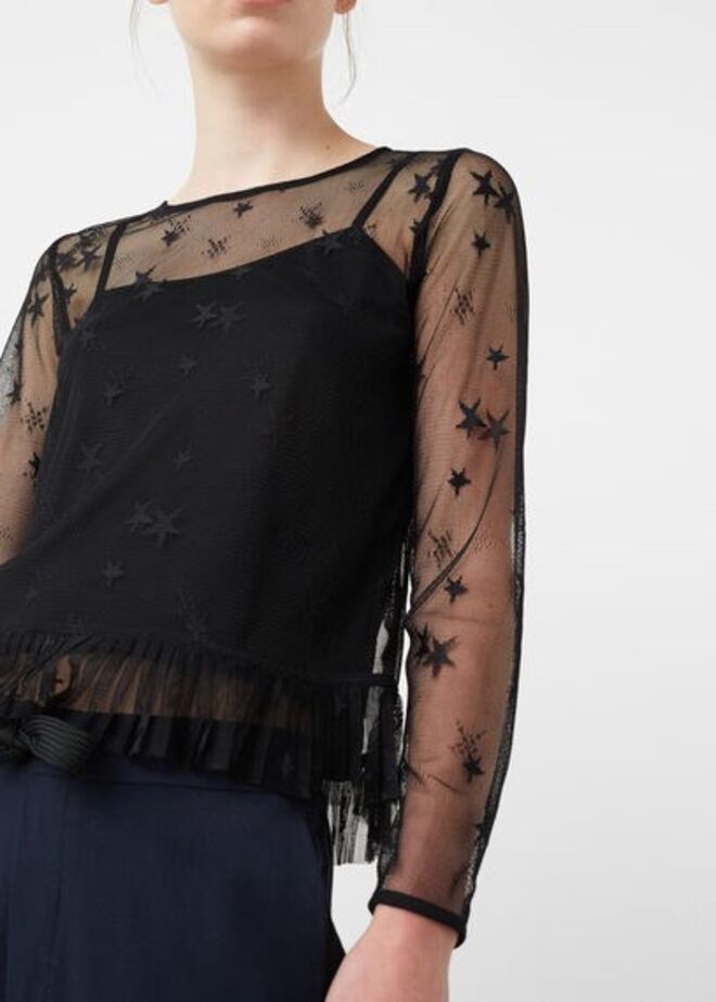 12. Peças transparentes | Mango 19.99€