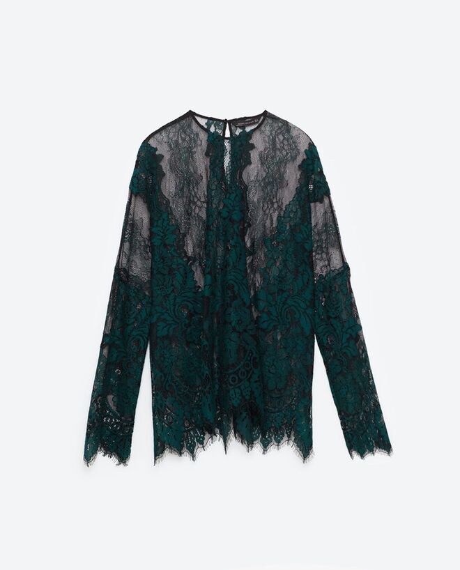 12. Peças transparentes | Zara, 19.99€