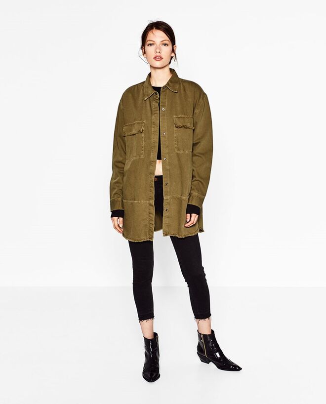 8. Estilo oversized | Zara, 19.99€