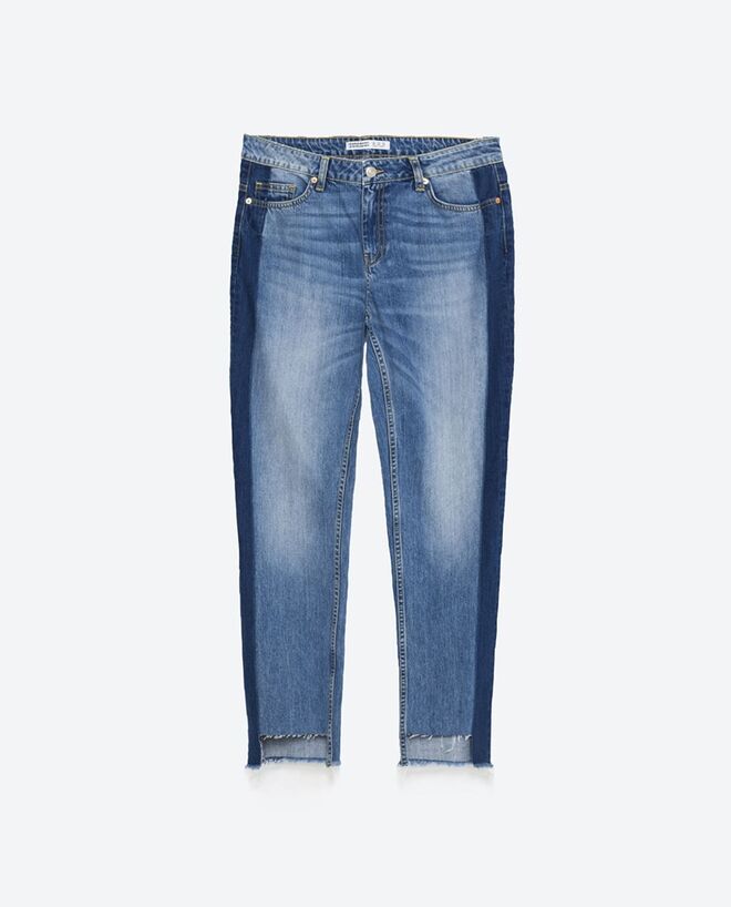 4. Jeans de bainha desfiada | Zara, 19.99€