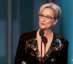 O discurso de Meryl Streep sobre Donald Trump nos Globos