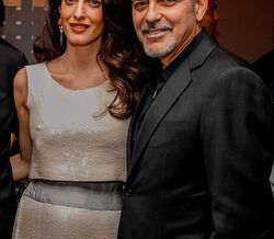 Amal Clooney no World Economic Forum