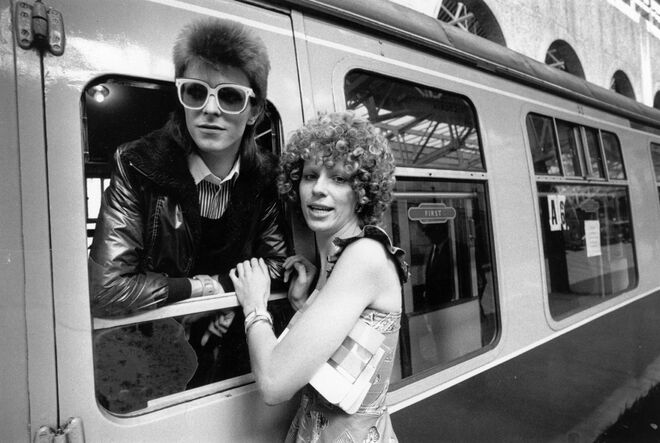 1973 (com Angie Bowie)  