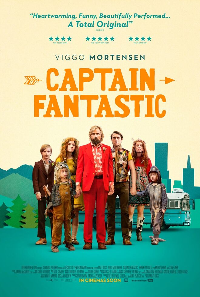 CAPTAIN FANTASTIC (1 Nomeação) – Melhor Ator Principal Drama, Viggo Mortensen