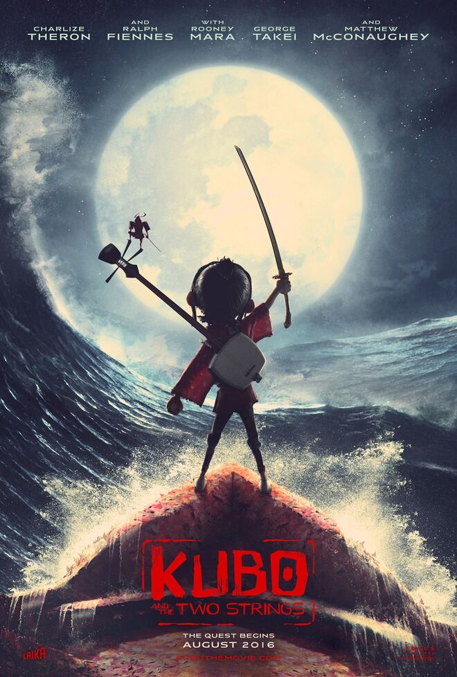 KUBO AND THE TWO STRINGS (1 Nomeação) – Melhor Animação