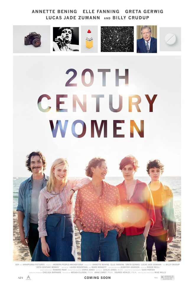 20th CENTURY WOMEN (2 Nomeações) – Melhor Filme Musical/Comédia; Melhor Atriz Principal, Annette Bening