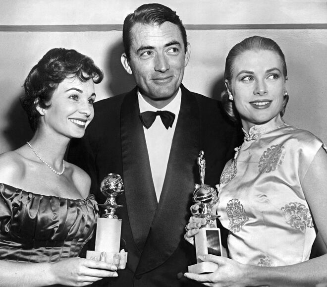 Gregory Peck e Grace Kelly, 1956